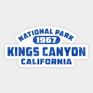 Kings Canyon National Park California Sticker